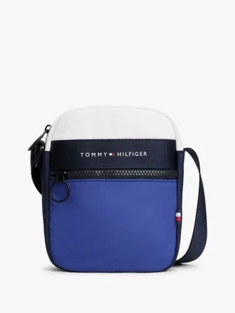 Borsa Reporter Mini a blocchi di colore