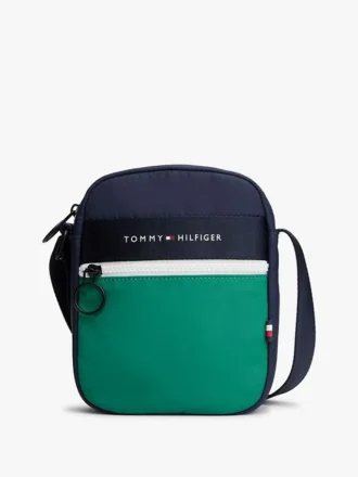 Borsa Reporter Mini a blocchi di colore
