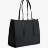 Borsa tote idrorepellente con monogramma in script Borsa tote idrorepellente con monogramma in script
