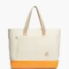 Borsa tote in tela color block Borsa tote in tela color block