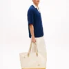 Borsa tote in tela color block Borsa tote in tela color block
