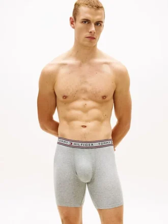 Boxer in cotone elasticizzato, confezione da 3