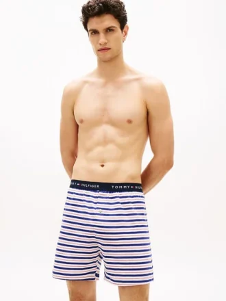 Boxer in maglia stampata