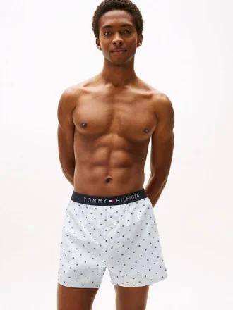 Boxer in tessuto slim fit