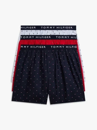 Boxer stampati in tessuto, confezione da 3