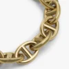 Bracciale a catena con maglie marinare placcato oro Bracciale a catena con maglie marinare placcato oro