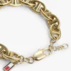 Bracciale a catena con maglie marinare placcato oro Bracciale a catena con maglie marinare placcato oro
