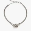 Bracciale a catena con nodo nautico Bracciale a catena con nodo nautico