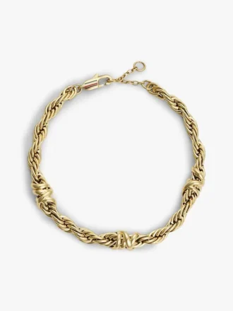 Bracciale a catena in corda nautica