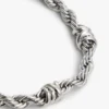 Bracciale a catena in corda nautica Bracciale a catena in corda nautica