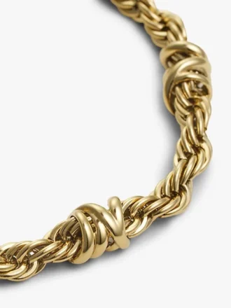 Bracciale a catena in corda nautica