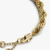 Bracciale a catena in corda nautica Bracciale a catena in corda nautica