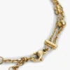 Bracciale a doppio giro con ciondolo a forma di cuore Bracciale a doppio giro con ciondolo a forma di cuore