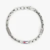 Bracciale a maglie con bandiera