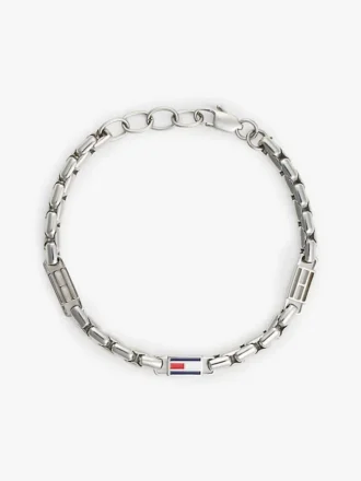 Bracciale a maglie con bandiera