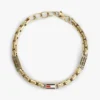 Bracciale a maglie con bandiera Bracciale a maglie con bandiera