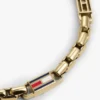Bracciale a maglie con bandiera Bracciale a maglie con bandiera