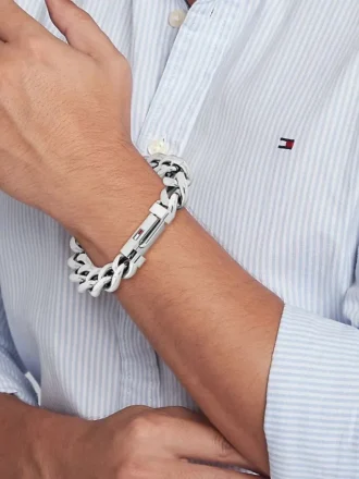 Bracciale a maglie grosse