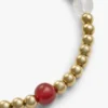Bracciale boho multicolore con perline