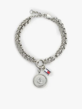 Bracciale con ciondoli in stile nautico Bracciale con ciondoli in stile nautico