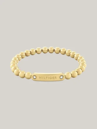 Bracciale con perline in metallo Monotype