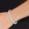 Bracciale con perline in metallo Monotype Bracciale con perline in metallo Monotype