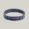 Bracciale in acciaio inossidabile con strisce a bandiera Bracciale in acciaio inossidabile con strisce a bandiera