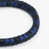Bracciale in pelle intrecciata Bracciale in pelle intrecciata