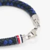 Bracciale in pelle intrecciata Bracciale in pelle intrecciata