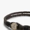 Bracciale in pelle intrecciata in stile nautico Bracciale in pelle intrecciata in stile nautico