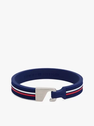 Bracciale in silicone con strisce iconiche