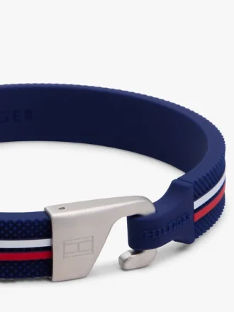Bracciale in silicone con strisce iconiche