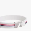 Bracciale in silicone con strisce iconiche