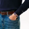 Bracciale in silicone con strisce iconiche