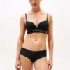 Bralette push-up con logo iconico