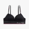 Bralette push-up con logo iconico