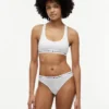 Bralette senza imbottitura con logo Tommy Bralette senza imbottitura con logo Tommy
