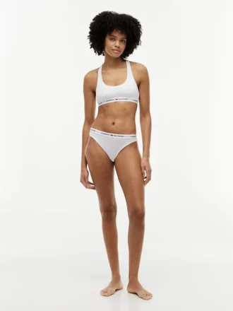 Bralette senza imbottitura con logo Tommy