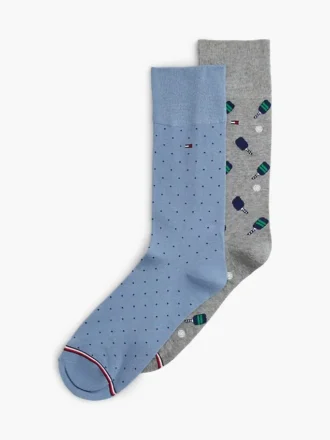 Calzini corti Pickleball & Dot, confezione da 2