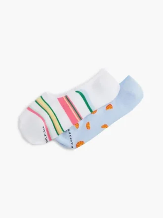 Calzini invisibili Fruit & Stripe, confezione da 2 Calzini invisibili Fruit & Stripe, confezione da 2