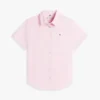 Camicia a maniche corte in misto lino Camicia a maniche corte in misto lino