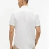 Camicia a maniche corte in misto lino, vestibilità regolare per pantaloncini Camicia a maniche corte in misto lino, vestibilità regolare per pantaloncini