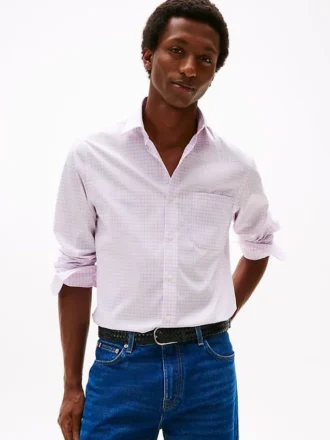 Camicia a quadri THFlex Regular Fit