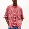 Camicia a righe dal taglio morbido Tommy Jeans Camicia a righe dal taglio morbido Tommy Jeans