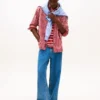 Camicia a righe dal taglio morbido Tommy Jeans Camicia a righe dal taglio morbido Tommy Jeans