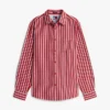 Camicia a righe dal taglio morbido Tommy Jeans Camicia a righe dal taglio morbido Tommy Jeans
