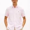 Camicia a righe in misto cotone e lino Camicia a righe in misto cotone e lino