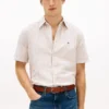 Camicia a righe in misto cotone e lino Camicia a righe in misto cotone e lino