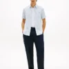 Camicia a righe in misto cotone e lino Camicia a righe in misto cotone e lino