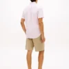 Camicia a righe in misto cotone e lino Camicia a righe in misto cotone e lino